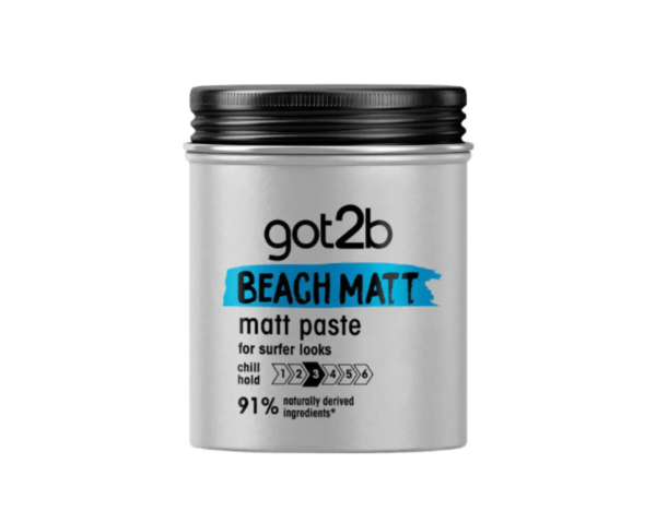 غوت تو بي بيتش مات واكس للشعر 100 مل/ got2b Beach Matt Paste