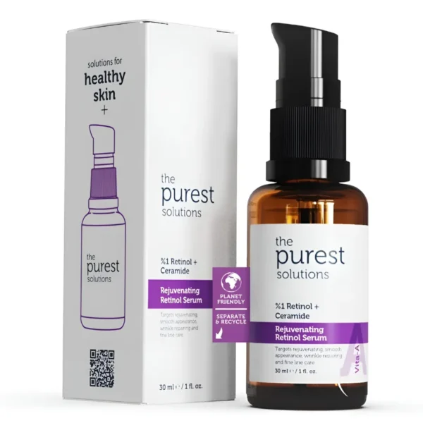 سيروم الريتينول من بيورست سوليوشنز لمكافحة الشيخوخة وتوحيد لون البشرة 30 مل / The Purest Solutions - Rejuvenating Retinol Serum