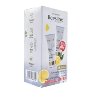 بيزلين غسول 4*1 لتفتيح وتقشير البشرة 150 مل