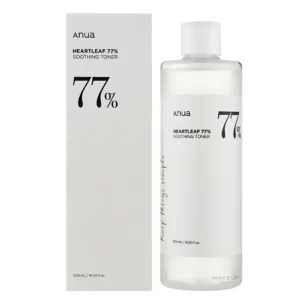 انوا تونر مهدئ بخلاصة الهارتليف 77% للبشرة الحساسة والمعارضة لحب الشباب 500 مل