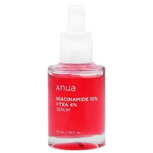 أنوا سيروم النياسيناميد 10% وحمض الترانيكساميك 4% لتصحيح البقع الداكنة 30 مل