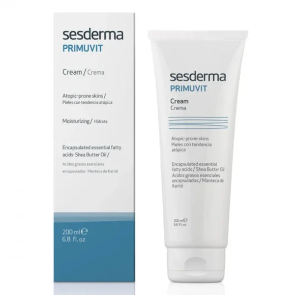 سيسديرما بريموفيت كريم مرطب للبشرة الجافة والمعرضة للاكزيما 200 مل / Sesderma PRIMUVIT Cream