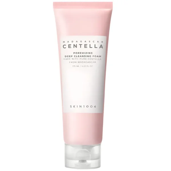 سكين 1004 مادغاسكار سنتيلا بورمايزينج رغوة تنظيف عميق للبشرة 125 مل / SKIN1004 Madagascar Centella Poremizing Deep Cleansing Foam
