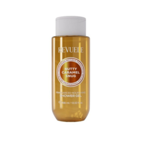 ريفيويل جل شاور استحمام نتي كراميل سنوج  400 مل / REVUELE Nutty Caramel Snug Fragranced Nourishing Shower Gel