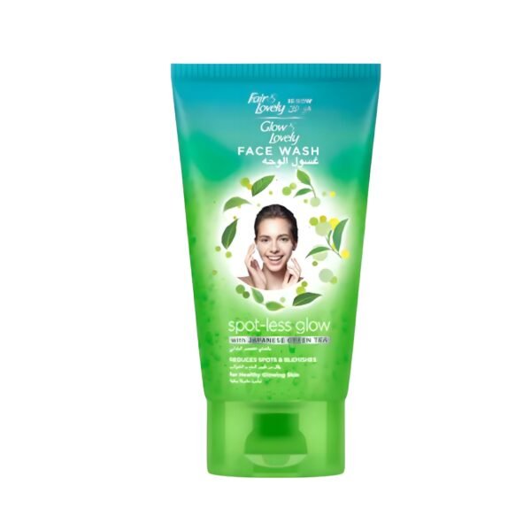 غسول الوجه جلو آند لفلي  150 مل / Glow & Lovely Spot-less Glow Face Wash with Japanese Green Tea