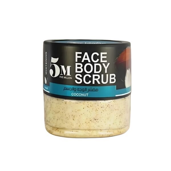 فايف مليون سكراب ومقشر للوجه والجسم 500 مل