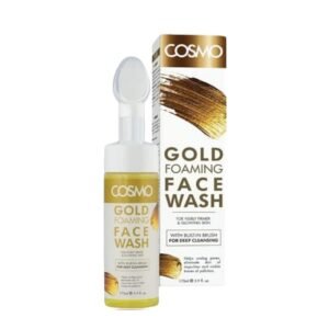 كوزمو الغسول الذهبي الرغوي للوجه 175 مل/ COSMO Gold Foaming Face Wash