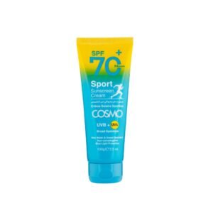 كوزمو سبورت كريم واقي من الشمس +SPF 70 بحجم 100 جم / COSMO Sport Sunscreen Cream SPF 70+