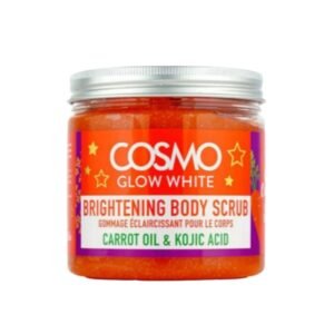 كوزمو جلو وايت سكراب مقشر لتفتيح الجسم بزيت الجزر 500 مل/ COSMO Glow White - Brightening Body Scrub