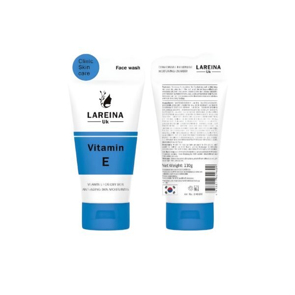 لارينا يومي غسول مرطب للبشرة بفيتامين E بحجم 130 جم