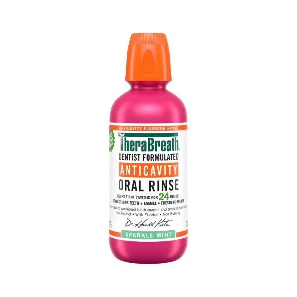 ثيرا بريث غسول الفم المضاد للتسوس بنكهة سباركل مينت 473 مل