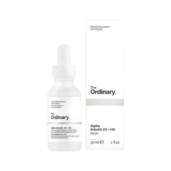 ذا اورديناري سيروم ألفا أربوتين 2% + حمض الهيالورونيك 30 مل