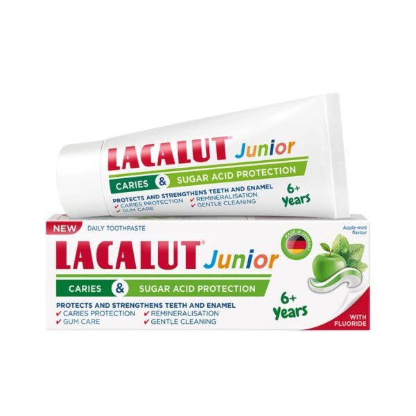 معجون اسنان لاكالوت جونيور للأطفال 6+ سنوات 75 مل / Lacalut Junior Toothpaste