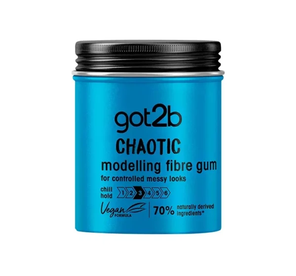 غوت تو بي تشاوتيك واكس للشعر 100 مل/ got2b CHAOTIC modelling fibre gum