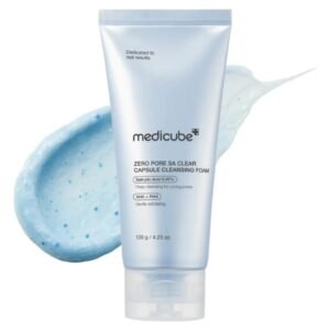 ميديكيوب زيرو بور رغوة تنظيف بحمض الساليسيليك 120 جم / Medicube Zero Pore 5A Clear Capsule Cleansing Foam