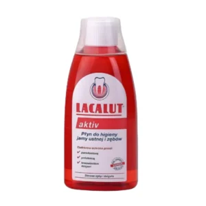 غسول غرغرة للفم لاكالوت اكتيف للعناية بصحة اللثة والأسنان 300 مل/ Lacalut Aktiv Mouthwas Dental Rinse