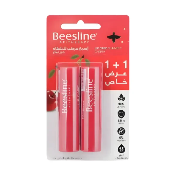 بيزلين مرطب للشفاه بالكرز  4 غرام للعبوة الواحدة / Beesline Lip Care Cherry