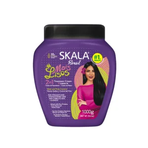 سكالا برازيل مايس ليسوس لاصلاح وترطيب للشعر 1000 جرام / Skala Brasil Mais Lisos 2-in-1 Treatment Cream + Leave-in