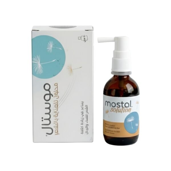 محلول موستال لعلاج تساقط الشعر وزيادة كثافته للرجال والنساء 50 مل/ Mostal Solution