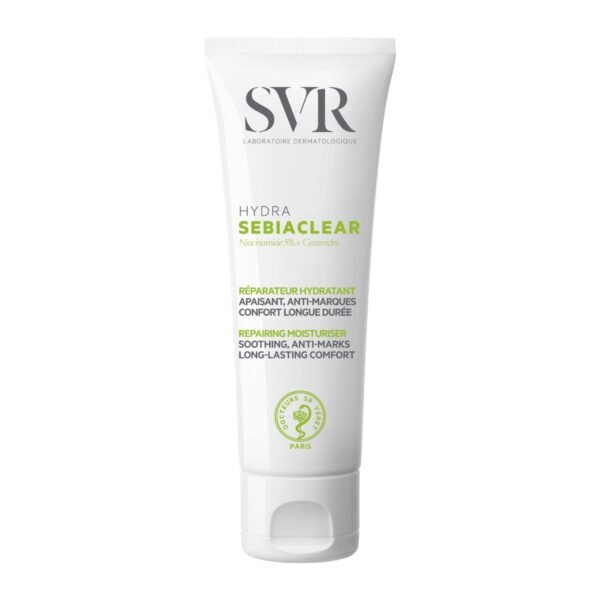 اس في ار سيبياكلير هايدرا مرطب للبشرة الجافة والمعرضة لحب الشباب 40 مل/ SVR SEBIACLEAR Hydra