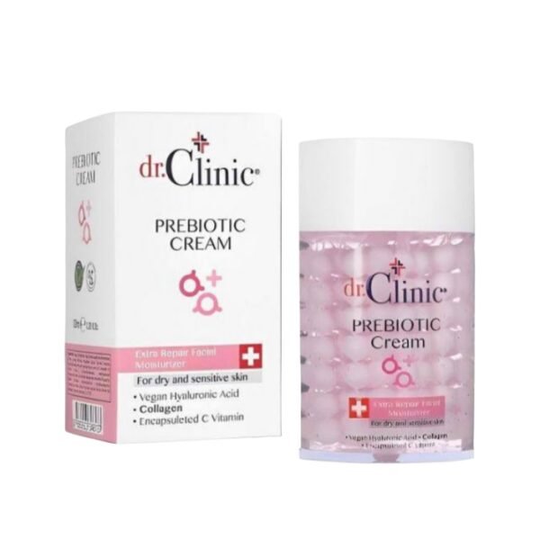 دكتور كلينيك كريم البريبايوتك مرطب للبشرة الجافة والحساسة 50 مل/ Dr. Clinic Prebiotic Cream