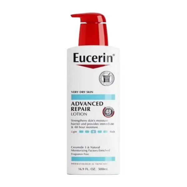 يوسيرين لوشن الإصلاح المتقدم للبشرة شديدة الجفاف 500 مل / Eucerin, Advanced Repair Lotion, Very Dry Skin