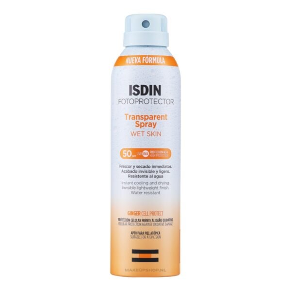 ايزدين واقي شمس فوتوبروتيكتور بخاخ شفاف 250 مل / ISDIN Fotoprotector Transparent Spray Wet Skin