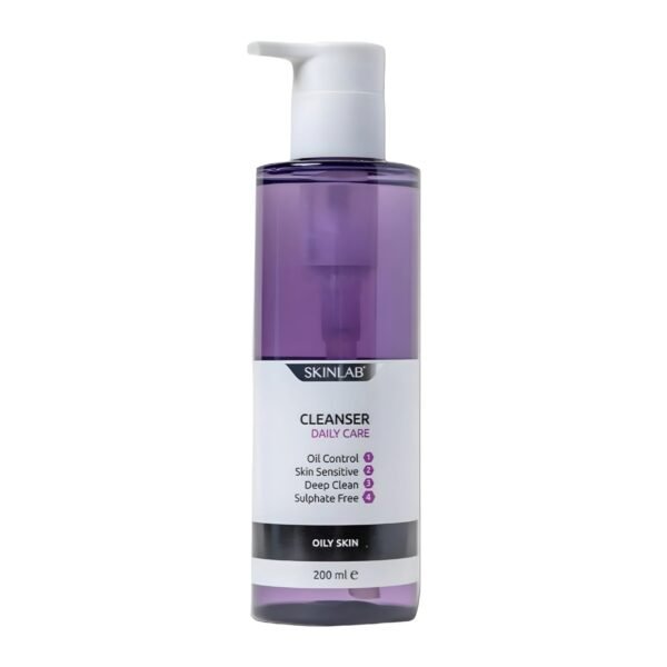 غسول العناية اليومية للبشرة الدهنية من سكن لاب 200 مل / SkinLab Cleanser Daily Care Oil Skin