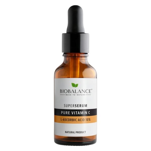 بايوبالانس سوبر سيروم فيتامين سي النقي 10% بحجم 30 مل / BioBalance SuperSerum Pure Vitamin C L-Ascorbic Acid 10%