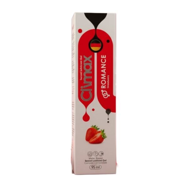 مزلق کلایمکس بطعم الفراولة 95 مل / Climax Romance Sexual Lubricant Gel Strawberry