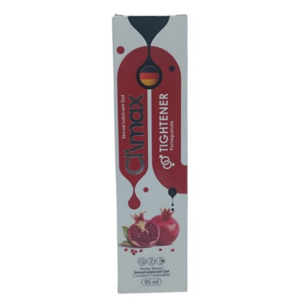 مزلق كلايماكس بطعم  الرمان 95 مل / Climax Tightener Pomegranate Sexual Lubricant Gel