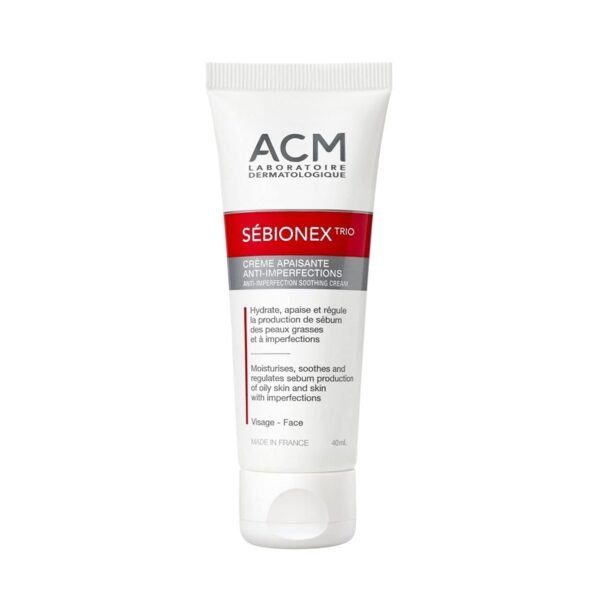 اي سي ام سيبونيكس تريو كريم مهدئ ومضاد للشوائب 40 مل / ACM Sebionex Trio Anti-Imperfection Soothing Cream