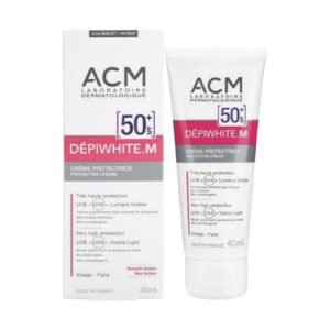 واقي شمس اي سي ام ديبيوايت ام 40 مل / SPF 50+ - ACM Depiwhite.M Protective Cream SPF 50+